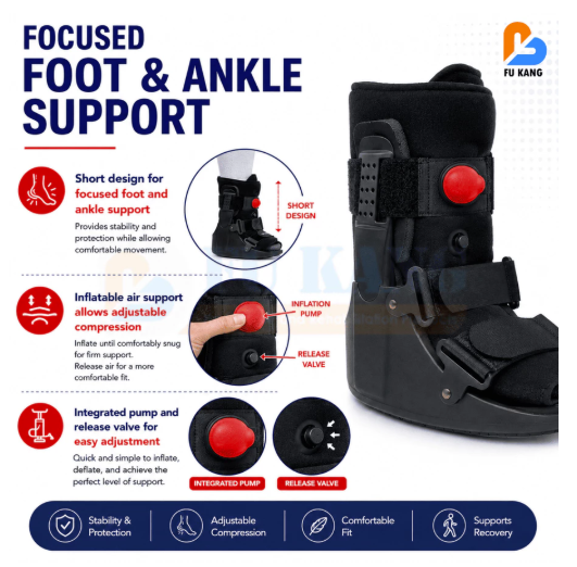 Air CAM Walker Short - Injury Support & Braces - Injury & Disability Support - Medical Supplies - Fu Kang Healthcare Shop Online Air CAM Walker Short - Injury Support & Braces - Injury & Disability Support - Medical Supplies - Fu Kang Healthcare Shop Online